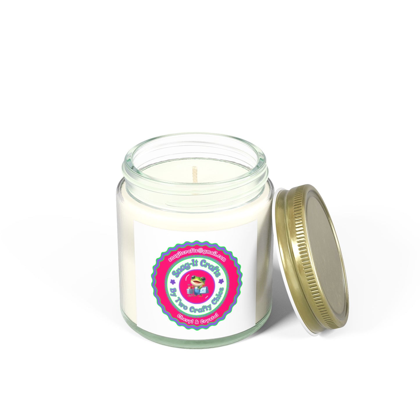 Coconut Apricot Scented Candles - Relaxing Aromatherapy for Home Décor