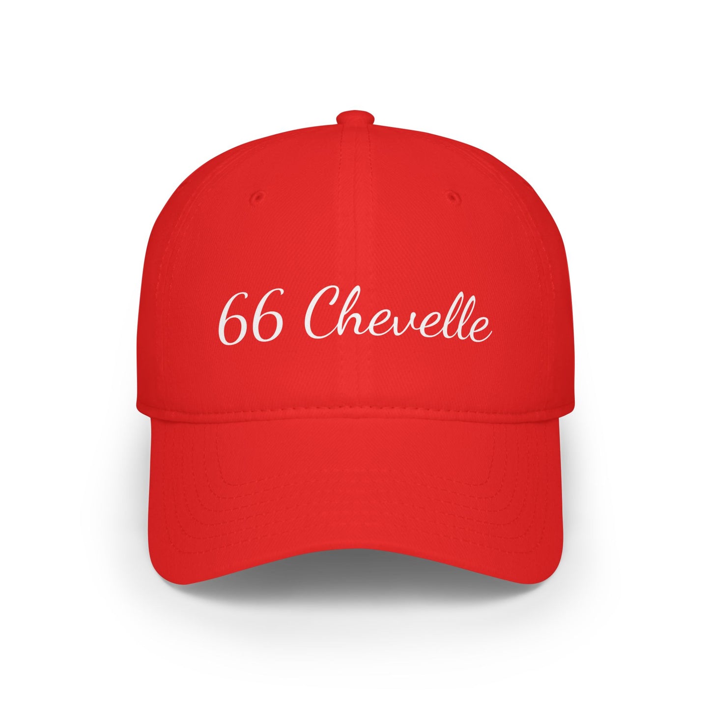 Retro 66 Chevelle Low Profile Baseball Cap - Classic Car Enthusiast Hat