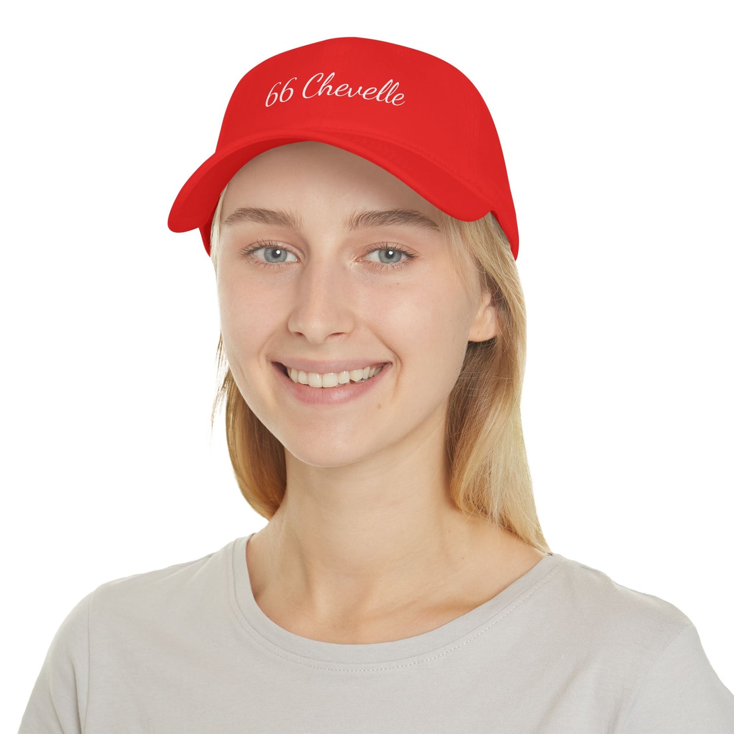 Retro 66 Chevelle Low Profile Baseball Cap - Classic Car Enthusiast Hat