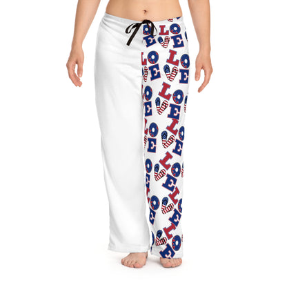 Comfy Women's Pajama Pants with Fun Donut Pattern - Perfect for Relaxation and Sleepwear