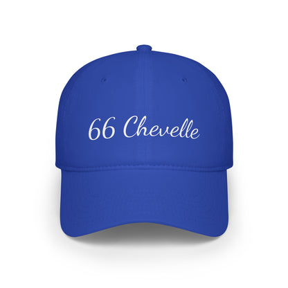 Retro 66 Chevelle Low Profile Baseball Cap - Classic Car Enthusiast Hat