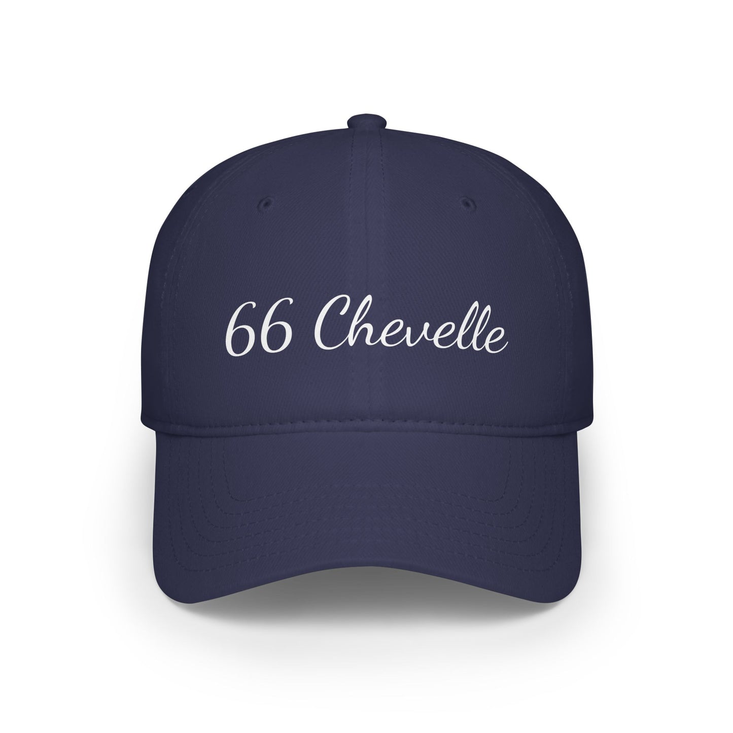 Retro 66 Chevelle Low Profile Baseball Cap - Classic Car Enthusiast Hat