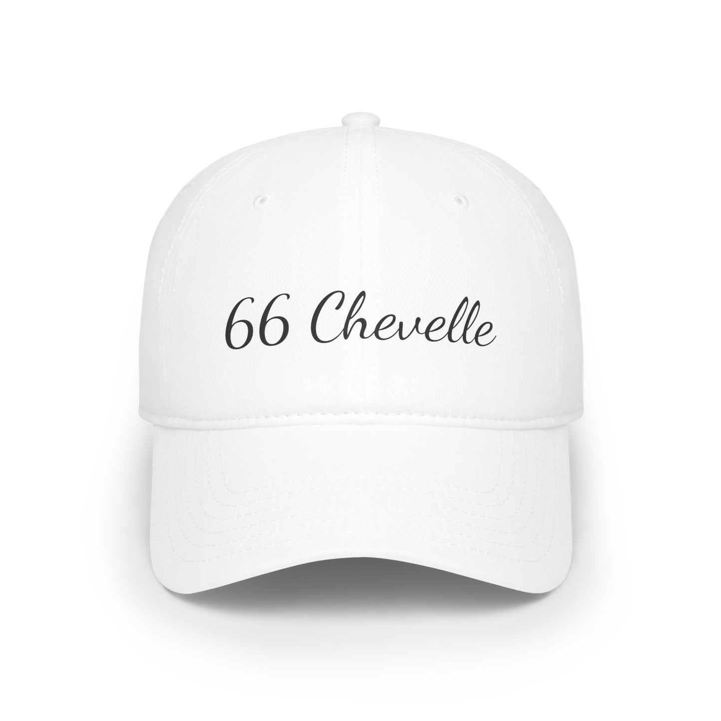 Vintage 66 Chevelle Low Profile Baseball Cap - Classic Car Enthusiast Hat