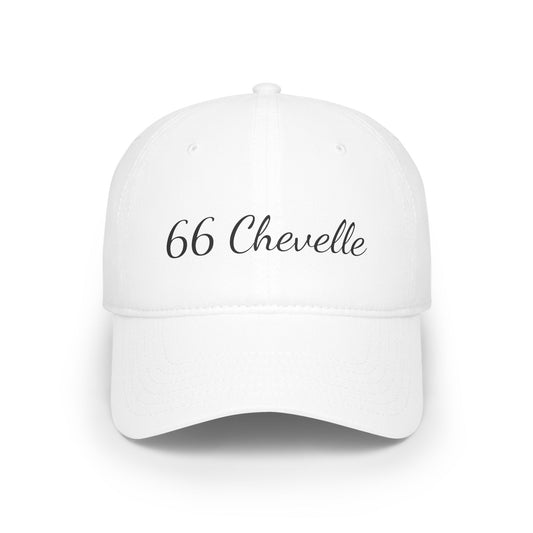 Vintage 66 Chevelle Low Profile Baseball Cap - Classic Car Enthusiast Hat